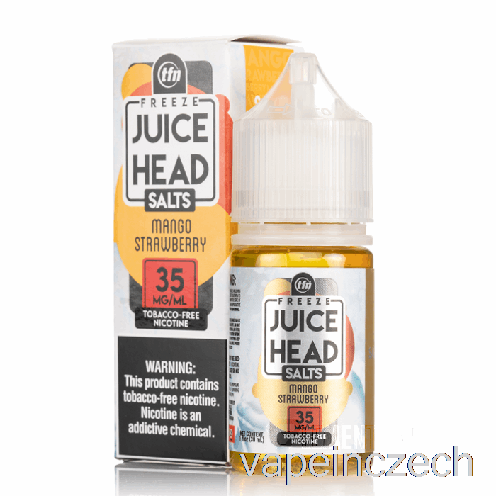 Zmrazit Mango Jahoda - šťáva Z Hlavy Soli - 30ml 50mg Vape Bez Nikotinu